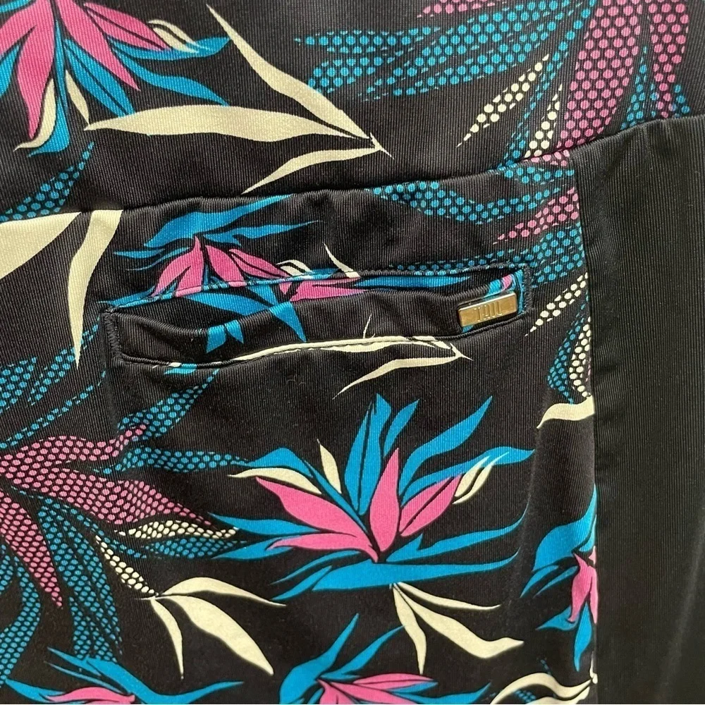 Tail women’s golf skort pickleball tropical print size XS zipper pockets